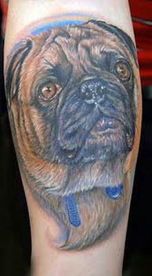 dog tattoo Design