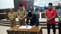 DPRD Tebo Sukses Gelar Rapat Paripurna LKPJ Bupati Tebo 2021