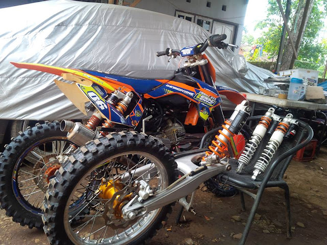 Model Rangka Trail Terbaru Bebek Modif Dan Bebek Standar 