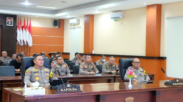 Dibuka Kapolri, Kapolda Sulteng Hadiri Rakernis Gabungan 5 Divisi Satker Polri