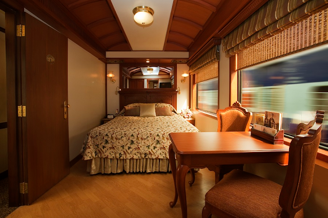 This is not a Train But a Royal Princely Luxurious Palace that Runs on Track