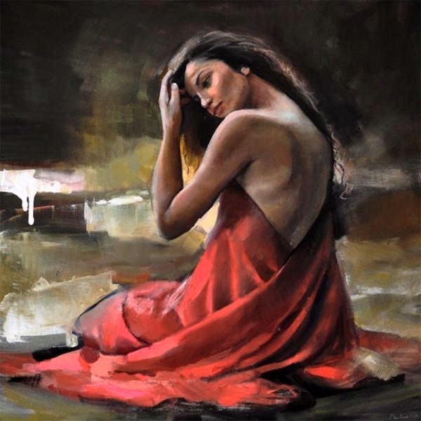 Adorable Paintings by Polish Figurative Painter "Emilia Wilk"