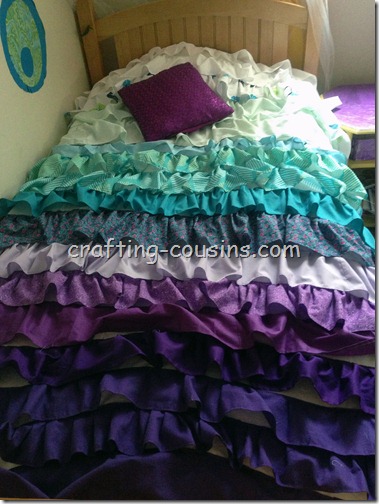 Ruffle Bedspread (3)