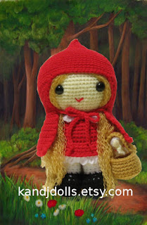 Amigurumi people: Little Red Riding Hood
