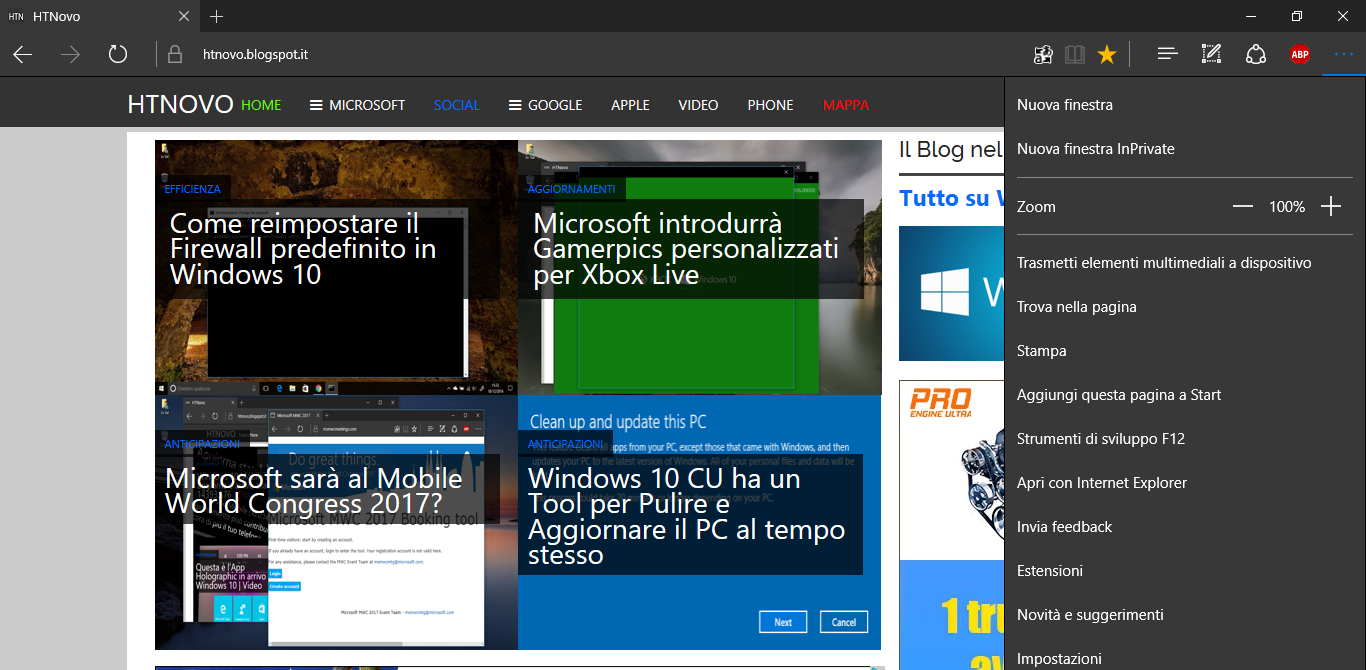 Microsoft Edge riceve la compressione Brotli in Windows 10 Creators Update HTNovo