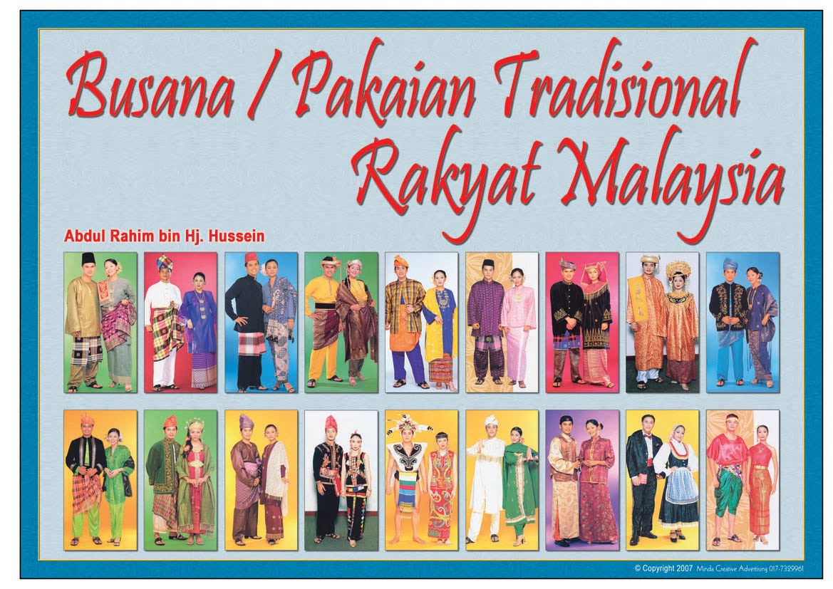 Pusat Sumber Sekolah Pameran Bertema Pakaian Tradisional Malaysia
