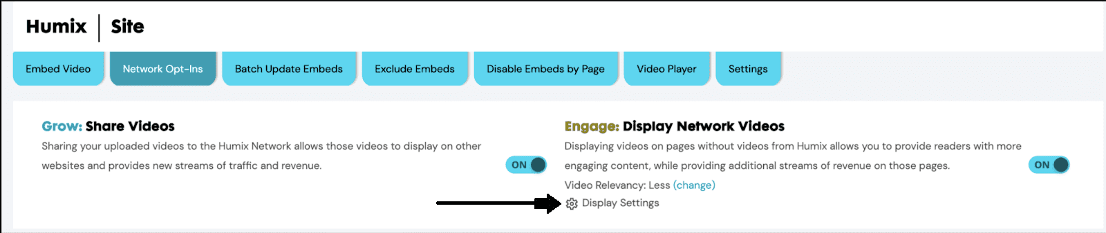 make sure the engage display toggle is set to on by looking at it