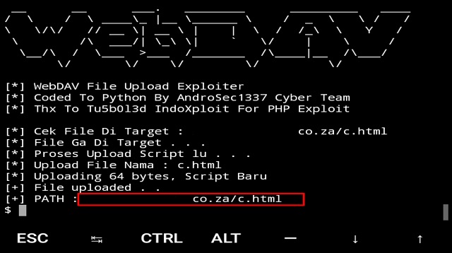 Cara Hack Website dengan Android Termux