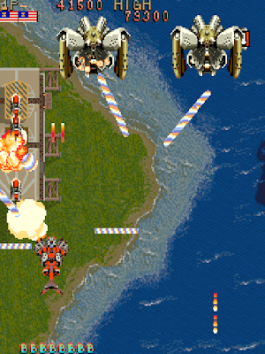 Thunder Dragon+arcade+game+portable+retro+shote'em up+download free