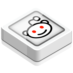 Cool Reddit Logo 3D