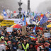 Peace demo in Berlin ended peacefully