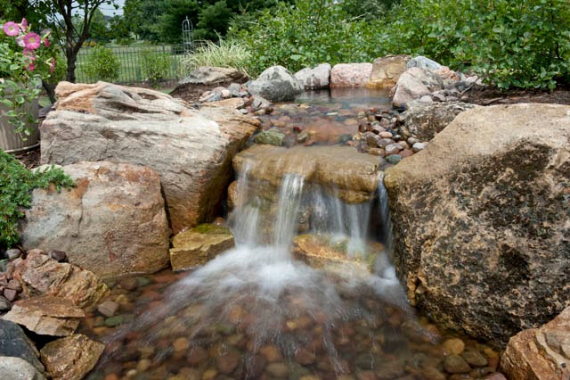 Aquascape Your Landscape: Rustic Waterfalls Add Drama to a Landscape