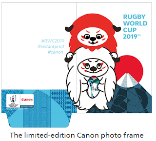 Canon to open booth at Rugby World Cup 2019™ Fanzone Come turn your memories into keepsakes!