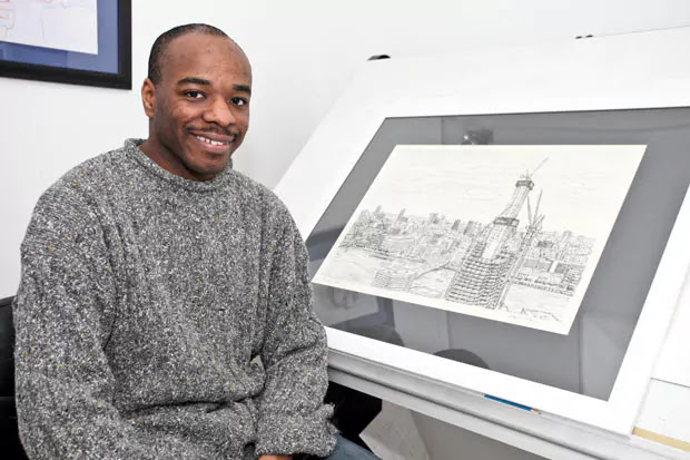 Stephen Wiltshire dibujando