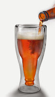 Hopside Down Beer Glass