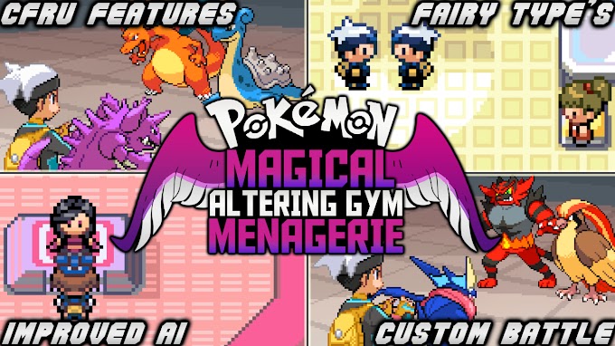 Pokemon Magical Altering Gym Menagerie GBA