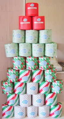 Christmas Tree of Christmas Toilet Paper