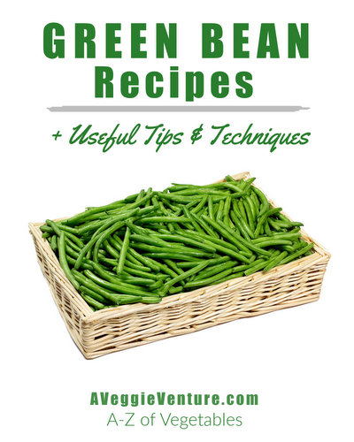 Tired of the same old green beans? Find new inspiration in this collection of seasonal Bean Recipes ♥ AVeggieVenture.com. Many Weight Watchers, vegan, gluten-free, low-carb, paleo, whole30 recipes from simple for every day to special for occasions.