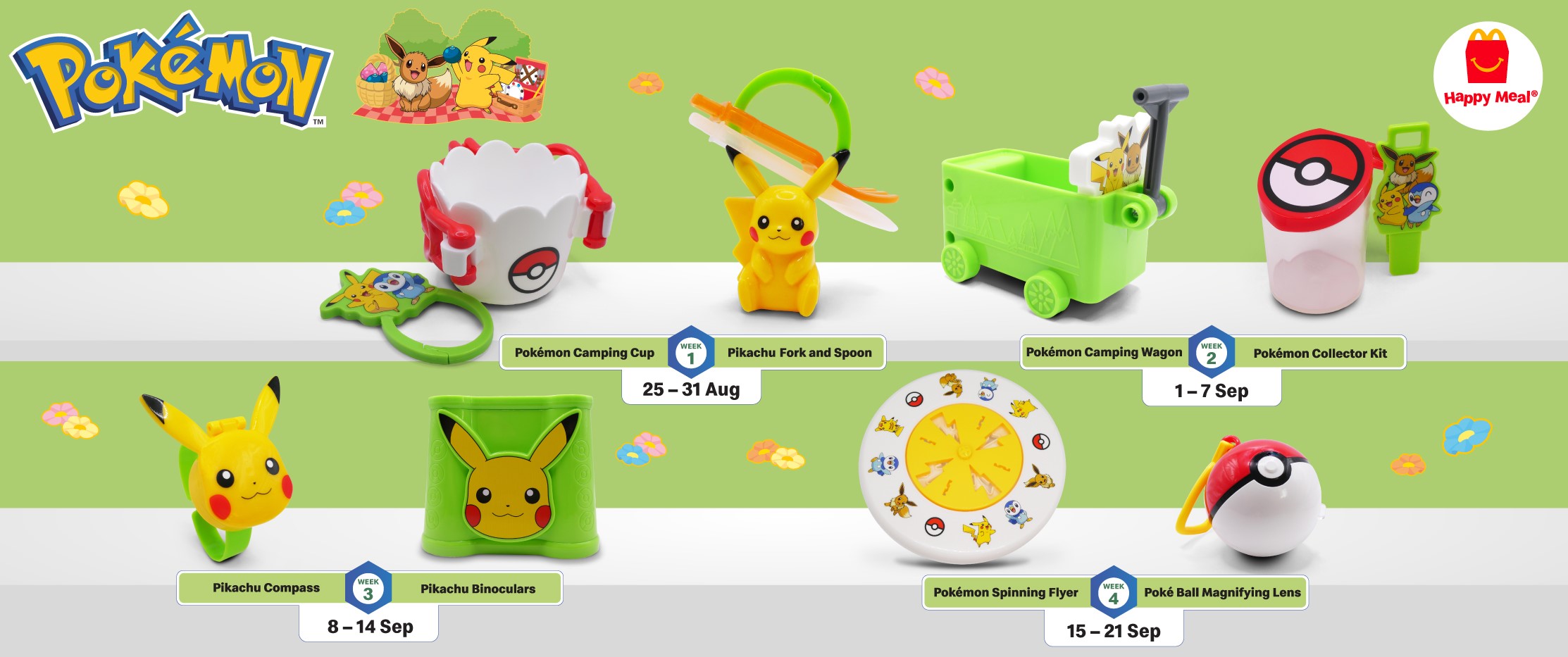 Boom Er is behoefte aan Portugees Mcdonald's Happy Meal Toy August / September 2022 : Pokemon -  TheWackyDuo.com - Singapore Wacky Magazine