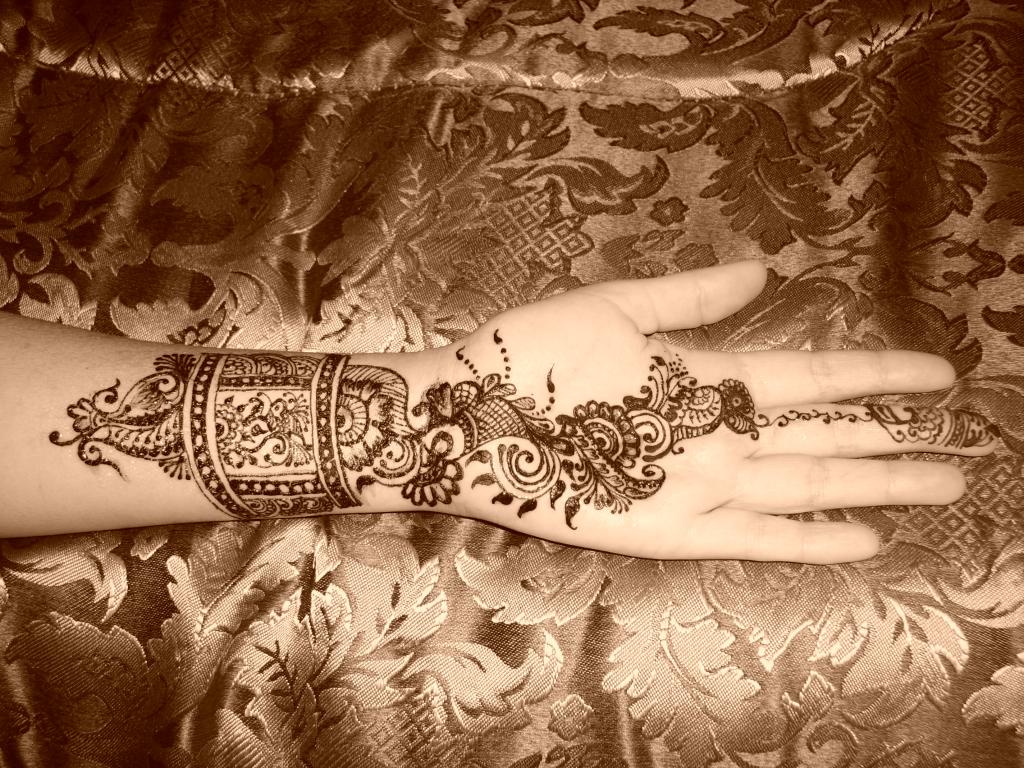 Arabic Henna Mehndi Designs