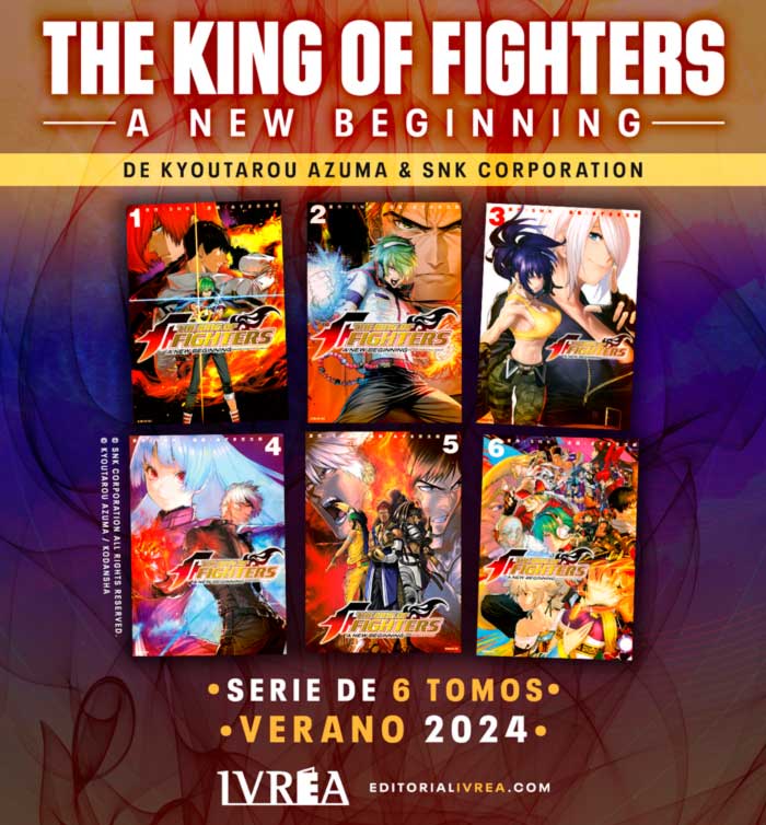 The King of Fighters: A New Beginning manga - Kyoutarou Azuma - Ivrea