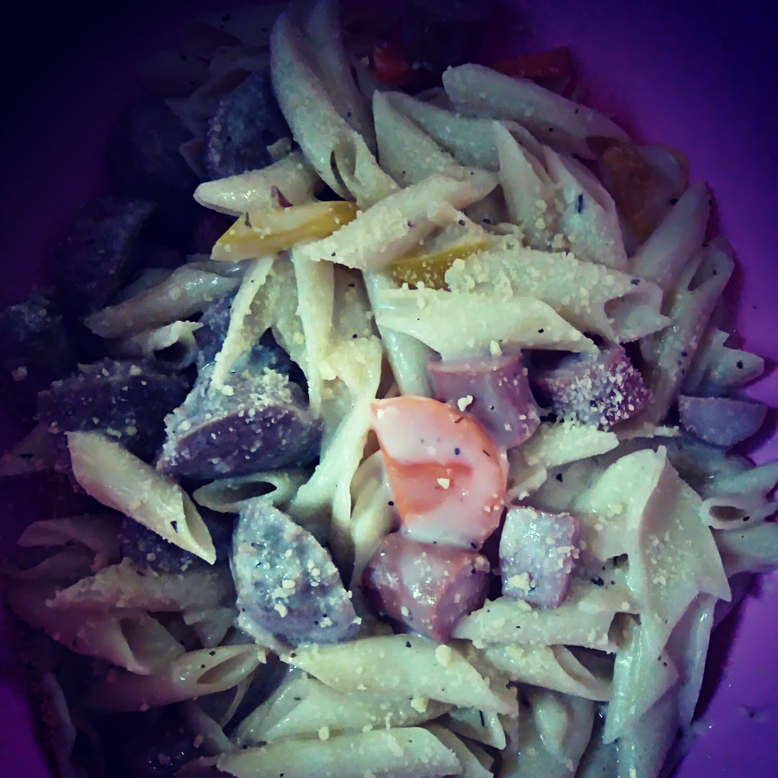 Resepi Pasta Penne Carbonara Creamy