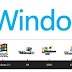 Logo Windows 8, simple dan mirip jendela