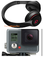 Logo Scatta e vinci gratis GoPro Hero e Cuffie Beats by Dr.Dree