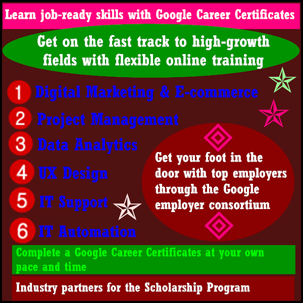 Google Career Certificate Training Courses