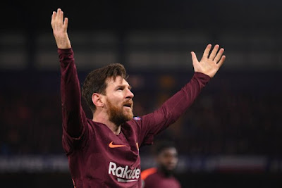 Messi scores first goal of career against Chelsea