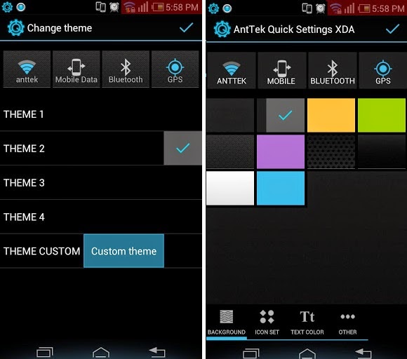 cara rubah status bar android keren untuk android gingerbread jellybean ics kitkat