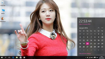 Korean Girls Theme For Windows 7/8/8.1 and 10
