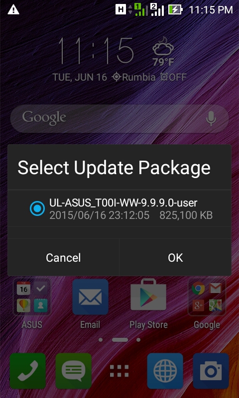  Cara Downgrade Asus Zenfone 4 Lollipop ke Kitkat 