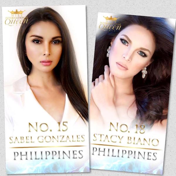 waria cantik Sabel Gonzales dan Stacy Biano wakil filipina di Miss International Queen 2016