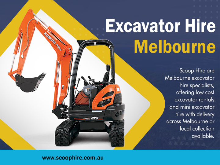 Excavator Hire Melbourne