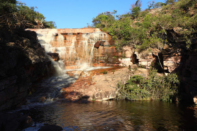 Cachoeira do Riachinho no Vale do Capão - Palmeiras (Foto Reprodução/www.melhoresdestinos.com.br)