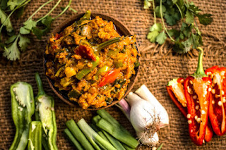 Baingan ka bharta Recipe  |  Easy Dinner Recipe | Eggplant Recipe in English