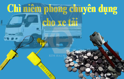 Kẹp chì niêm phong cho xe tải bạt