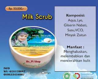 Batrisyia herbal Milk Scrub