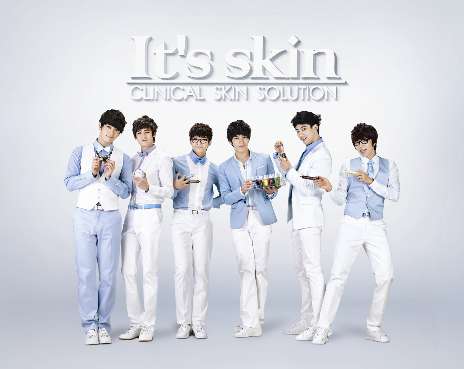 ... IN BLOGGER, VISIT MY TUMBLR: [pic-update]2PM It's Skin CF Endorsement