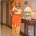 Wonder Lady: Rita Dominic slays with sense in owanbe attire 
