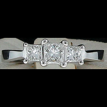 princess cut wedding rings for women