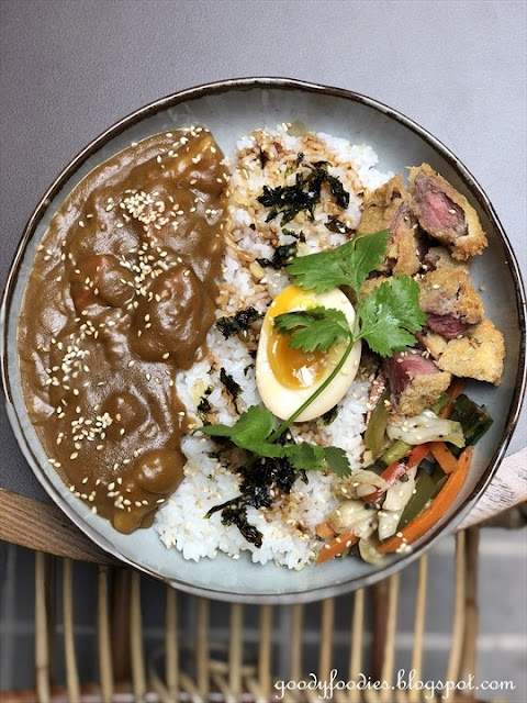Beef Katsu Curry Rice, Lucky Tora KL