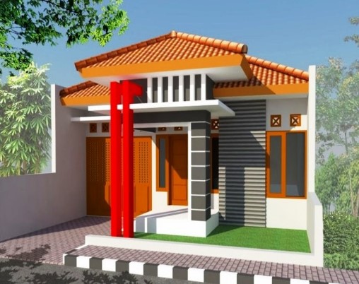7 Rumah  Minimalis Tanpa  Garasi  Rumah  Asia