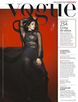 , Priyanka, Chopra, for, Vogue, Cover, page, India, December, 2011, 