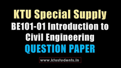 BE101-01 Introduction to Civil Engineering