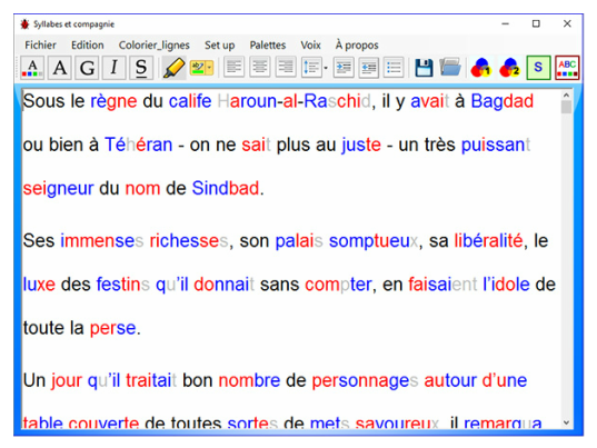 Adaptation Du Support Pour En Faciliter La Lecture Syllabes Et Compagnie Outils Numeriques Et Handicap Mais Pas Que