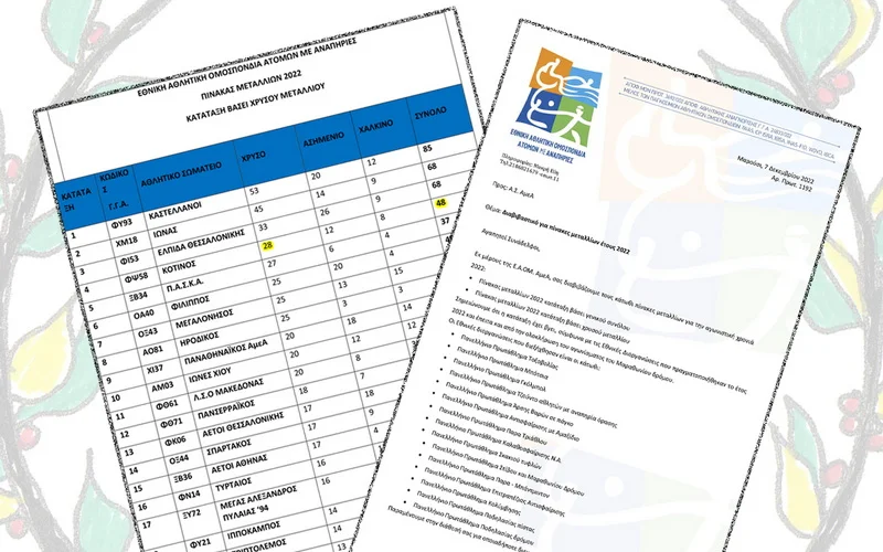 4ος στην Ελλάδα ο Αθλητικός Σύλλογος ΑμεΑ Αλεξανδρούπολης ΚΟΤΙΝΟΣ