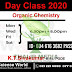 A/L - Organic Chemistry - Day class - 2020 - NEW SCIENCE WORLD- Zoom class time table