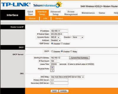Cara Setting/ Atur Modem Speedy Telkom TP Link Hal pertama yang harus kita lakukan sehabis membeli sebuah modem gres yaitu mengatur mode Cara Setting/ Atur Modem Speedy Telkom TP Link